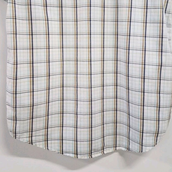 Aeropostale Authentic Fit Snap Button Mens Plaid S - Picture 7 of 8